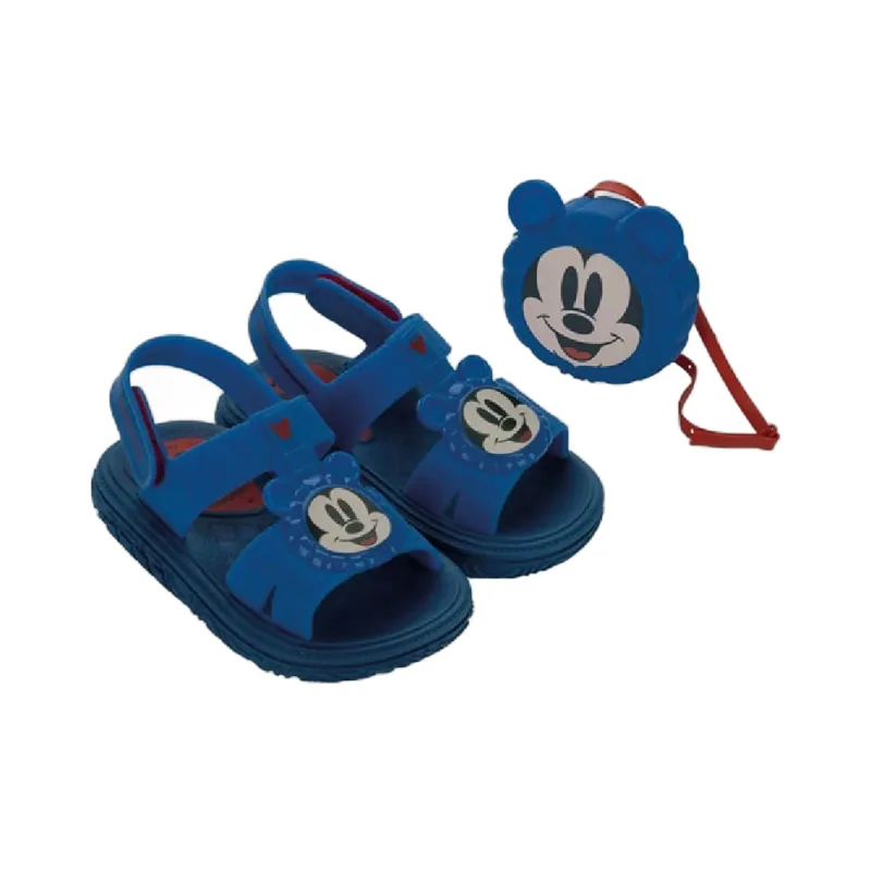 Sandália Menino Grendene Kids Disney com Bag Azul 23224 19 / Azul