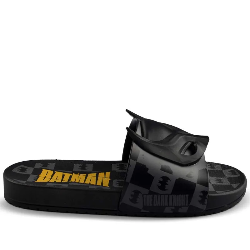Chinelo Infantil Grendene Masculino Batman 25 23033 BR109 PTO/GRAFITE/AM 31
