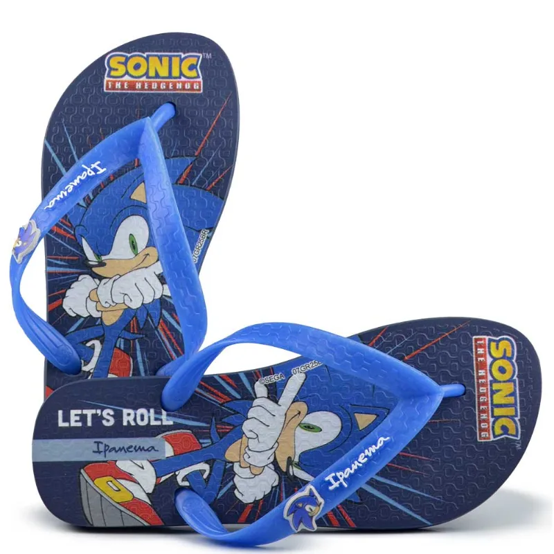 Chinelo Ipanema Infantil Sonic 27412 BQ772 AZUL/AZUL 23/24 - IPANEMA