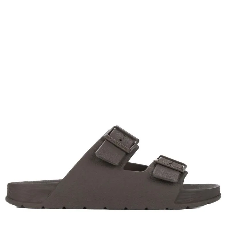 Chinelo Masculino Slide Torino Cartago Grendene 12548 Marrom 39