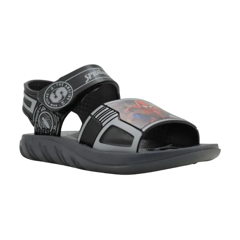 Sandália Menino Grendene Kids Marvel Team Preto 23354 33/34 / Preto