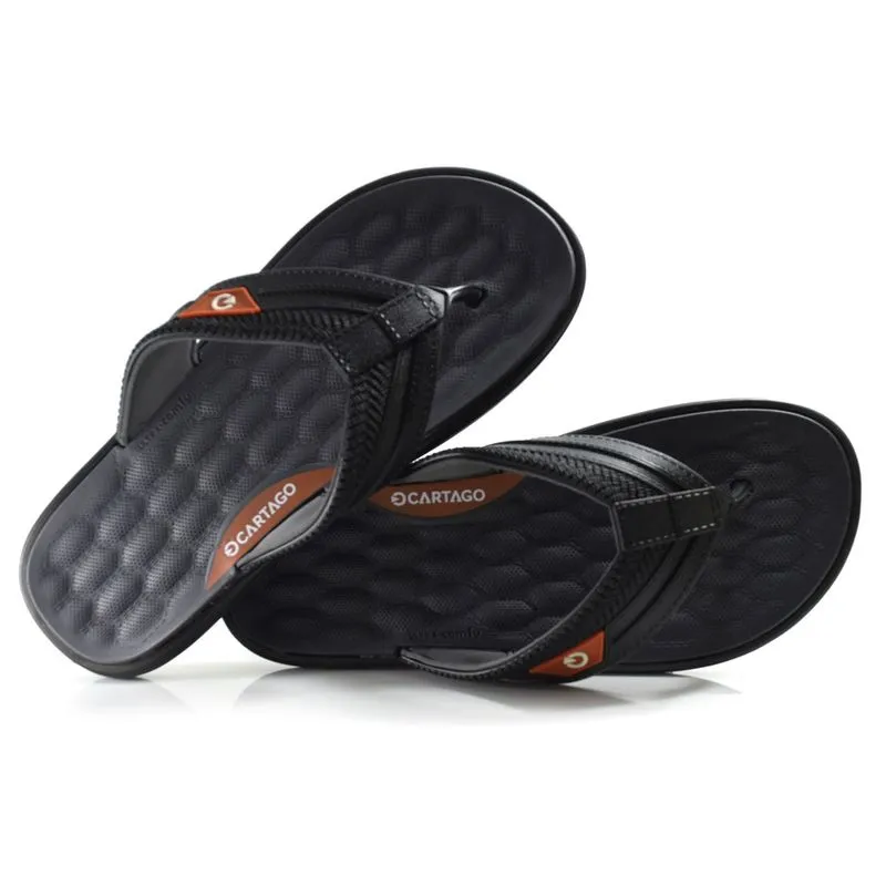 Chinelo Masculino Cartago Malta Cinza 12496 41