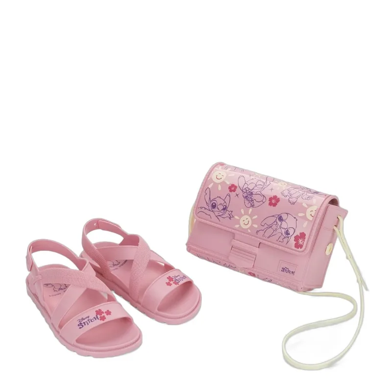 Sandália Infantil Grendene Kids Disney Stitch Rosa 23269 28 / Rosa