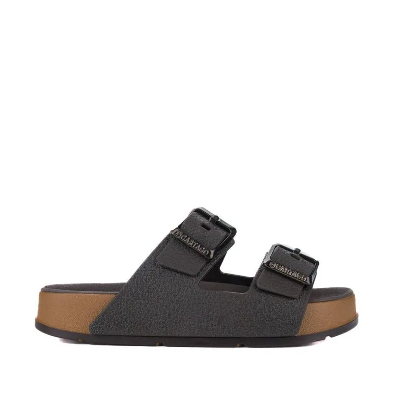 Chinelo Infantil Masculino Cartago Milão Plus Slide 12542 Marrom 34