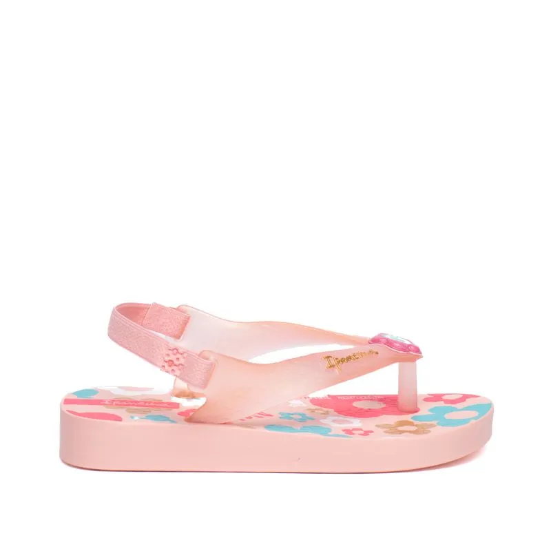 Chinelo Infantil Barbie Encanto Baby Estampa Flores Rosa - 20
