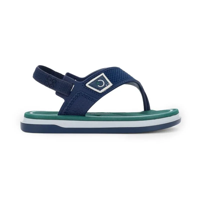 Chinelo Cartago Málaga Sport II Borracha Infantil Azul 25