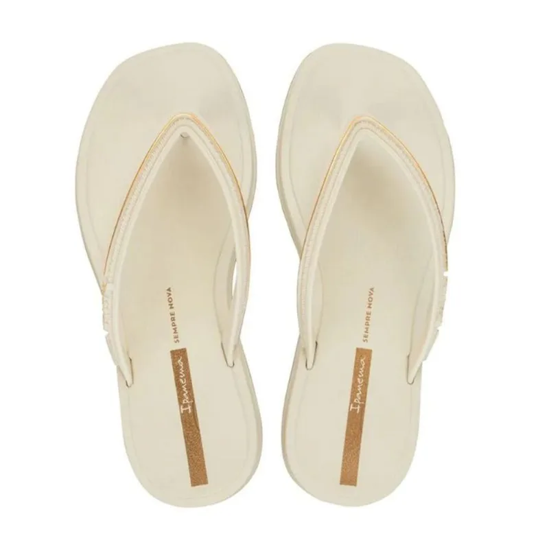 Chinelo Ipanema Glow Adulto Off White/Caramelo 39/40 IPANEMA GLOW AD 39/40 OFF WHITE/CARAMELO