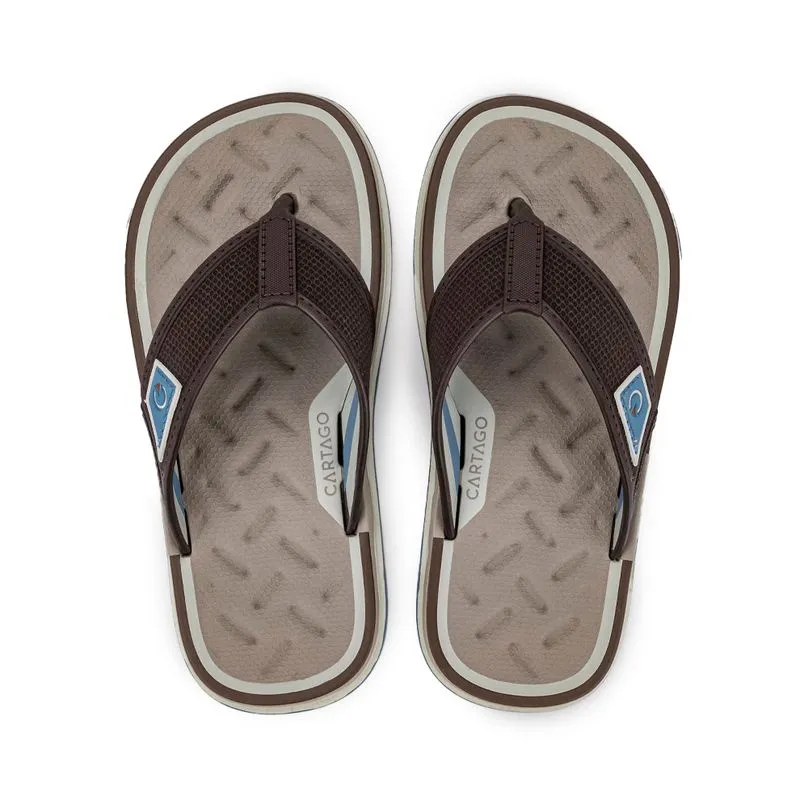 Chinelo Casual Cartago Malaga Sport II Borracha Infantil Bege 34