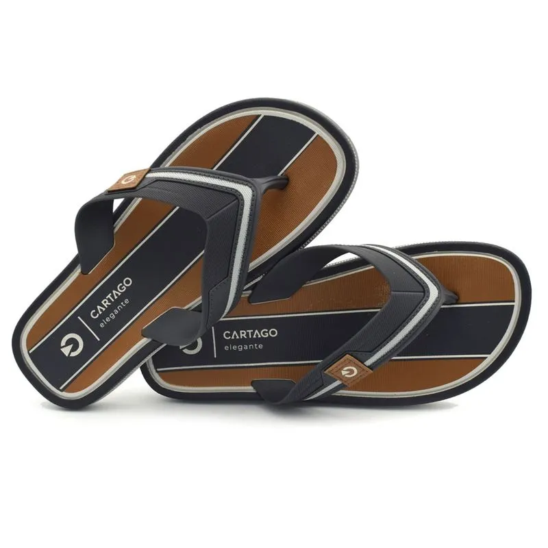 Chinelo Masculino Cartago Maiorca III Azul 12571 37/38