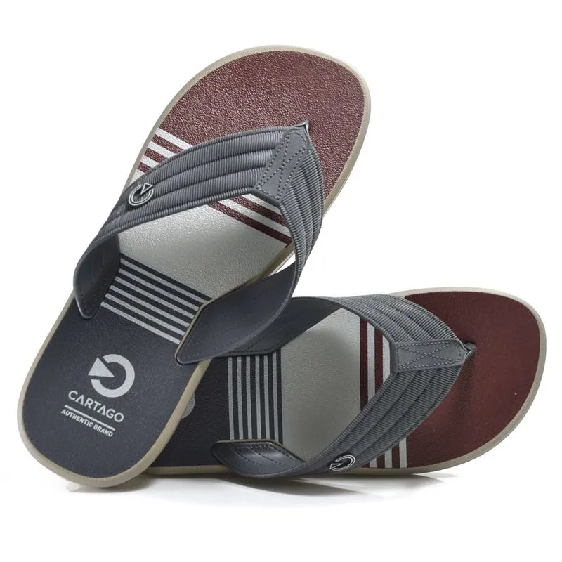 Chinelo Masculino Cartago Montreal Cinza 11729 JUN/24 40