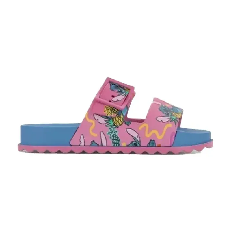 Tamanco Infantil Grendene Kids Disney Stitch Azul 29