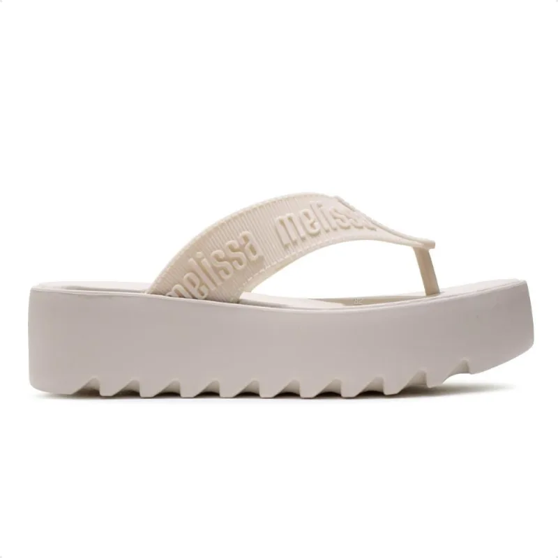 Sandália Melissa M-Lover Thong Platform Feminina 33/34 / Bege