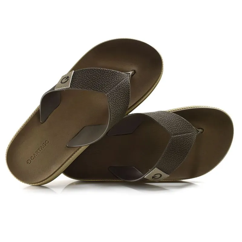 Chinelo Masculino Cartago Milao Plus Marrom 12598 42