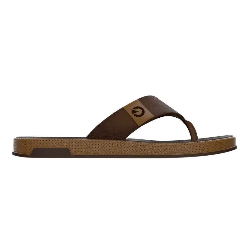 Chinelo Casual Cartago Milão Plus Masculino Marrom 43