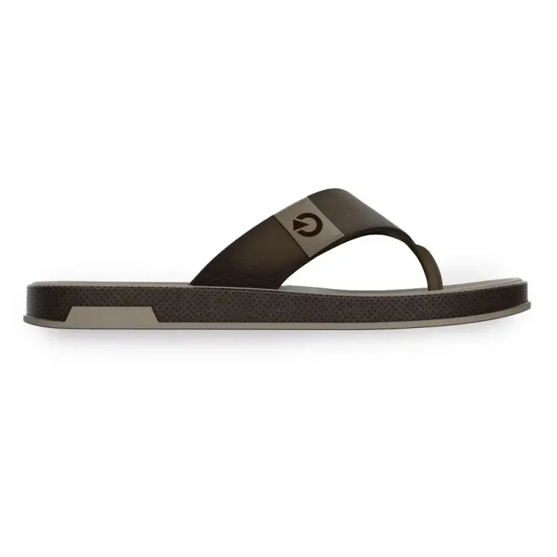 Chinelo Casual Cartago Milão Plus Masculino Marrom 42