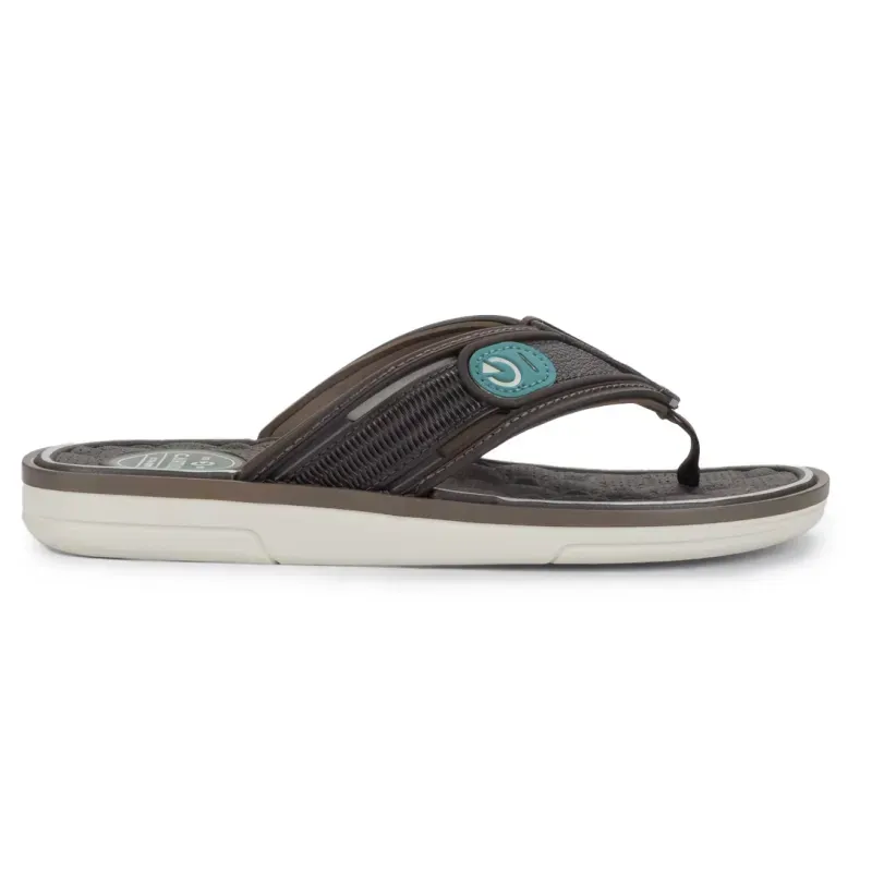 Chinelo Casual Cartago Lyon IV Masculino Bege 40