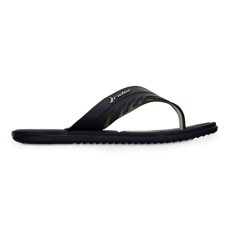 Chinelo Rasteiro Rider Drift Masculino Preto 40