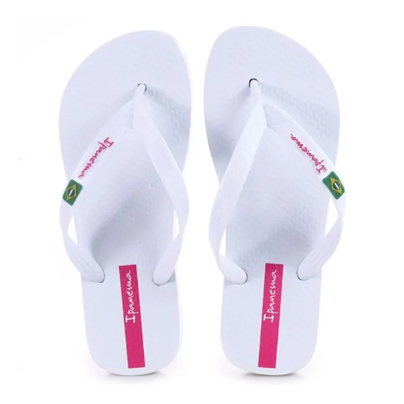 Chinelo Ipanema Brasil Adulto Branco 37/38 IPANEMA BRASIL AD 37/38 BCO/RSA 27040/A9