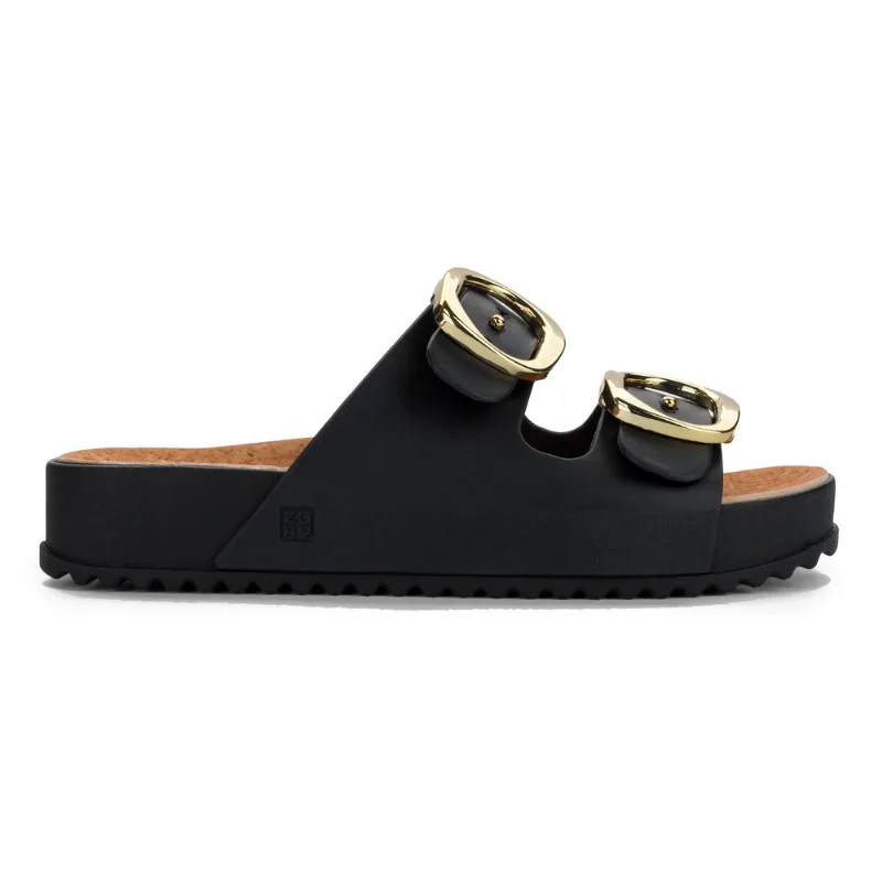 Papete Zaxy Slide Partner Soft Feminina Preta 39