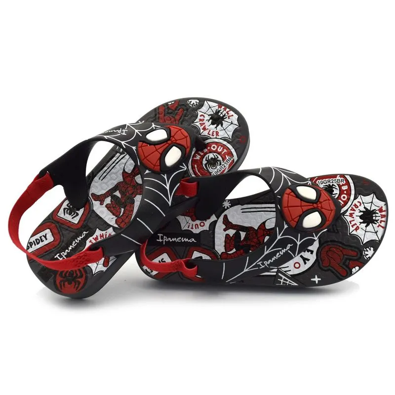 Chinelo Infantil de Menino Ipanema Spidey Baby Preto 27513 19