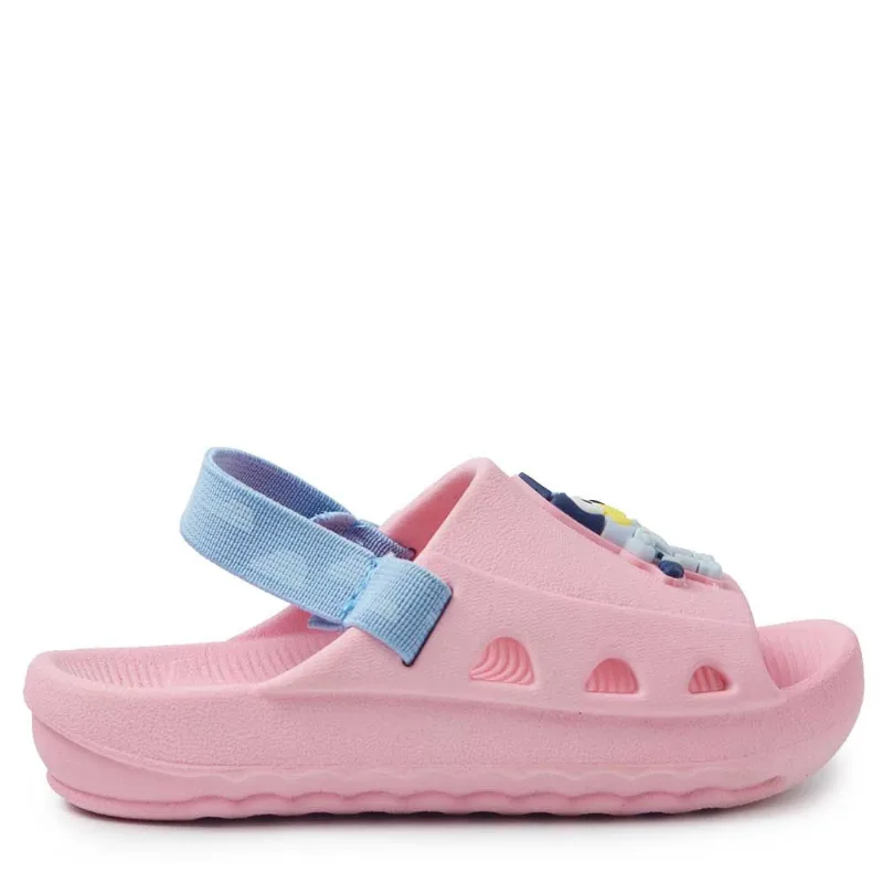 Chinelo Slide Infantil Grendene XS Bluey Wavie 25 23460 BW054 ROSA/AZUL 19
