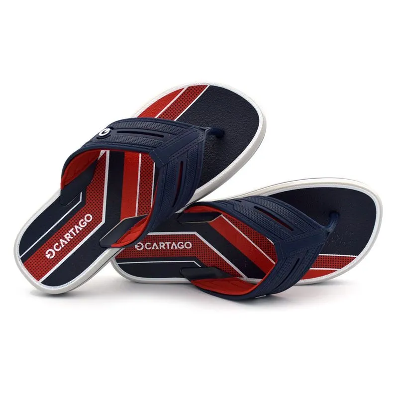 Chinelo Masculino Cartago Palermo III Azul 12606 40