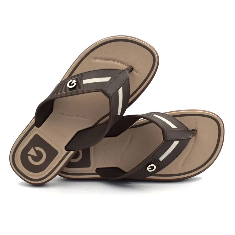 Chinelo Masculino Cartago Belgrado Marrom 12612 42