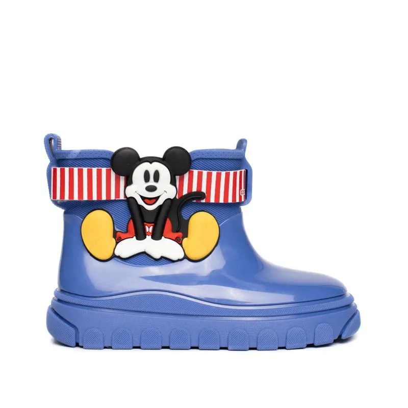 Bota Galocha Infantil Grendene Mickey Azul Escuro - 25
