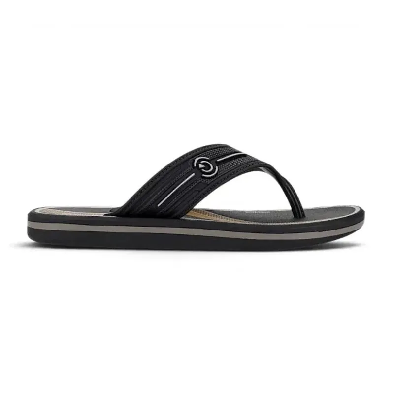 Chinelo Cartago Infantil Menino Preto Casual 34