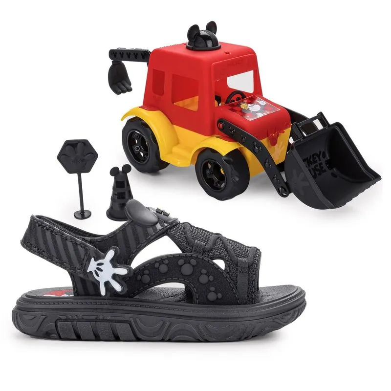 Sandália Grendene Mickey Infantil Preta 22