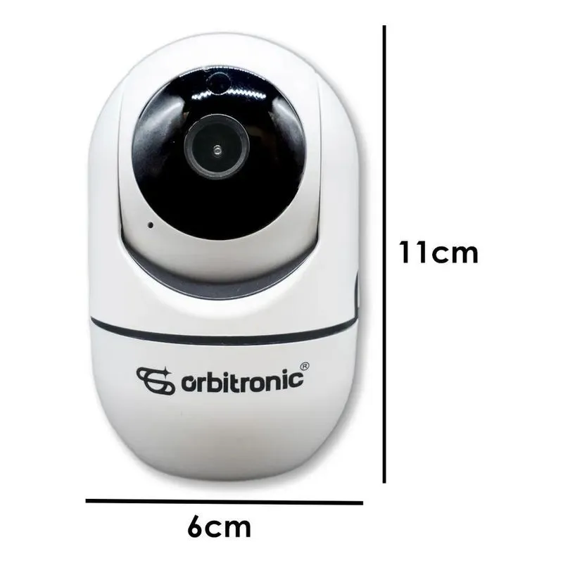 5x Mini Camera Segurança Robô Sensor Movimento Orbitronic Co