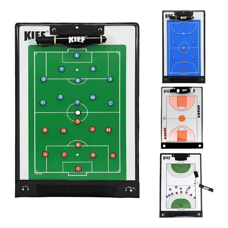 Prancheta Tática Magnética Profissional Kief Caneta Futebol