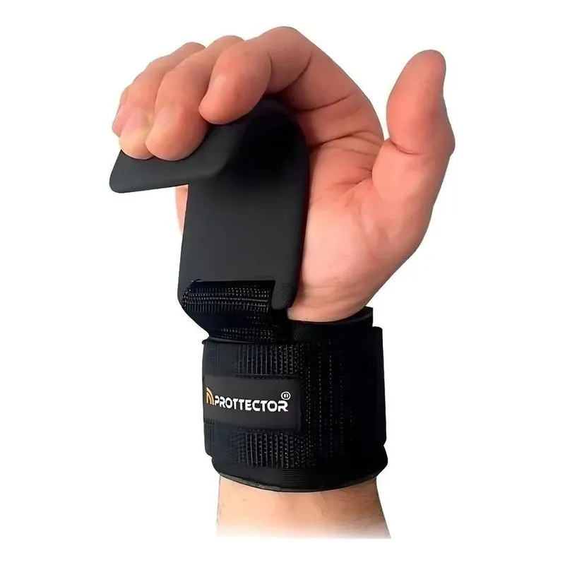 Strap Gancho Aço Fita Cross Lpo Luva Academia Prottector Cor