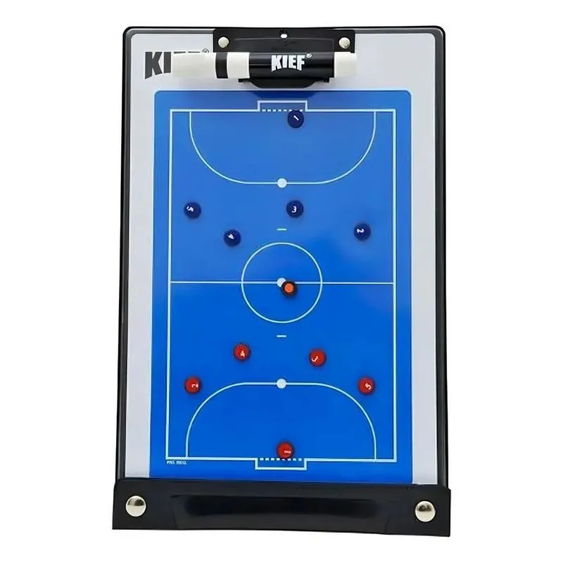 2x Prancheta Tática Magnética Futsal Salão Kief Imã E Caneta