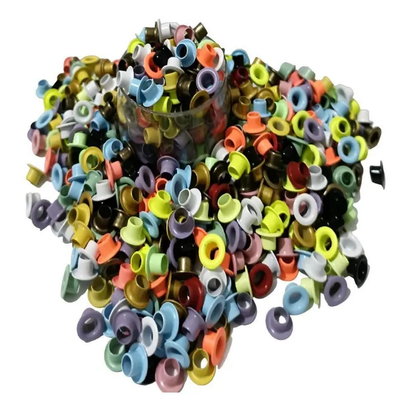 Ilhós Aluminio N54 Scrap 500 Pçs Para Crop E Alicates