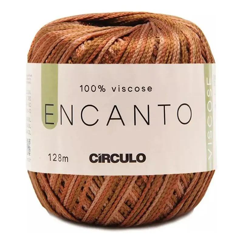 Linha Fio Encanto Para Croche 128m Circul 9777- Champagne