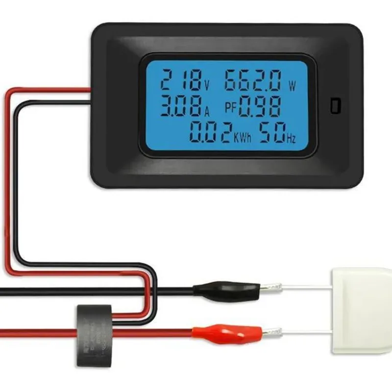 3x Medidor De Consumo Energia Kwh 110-220v 100a