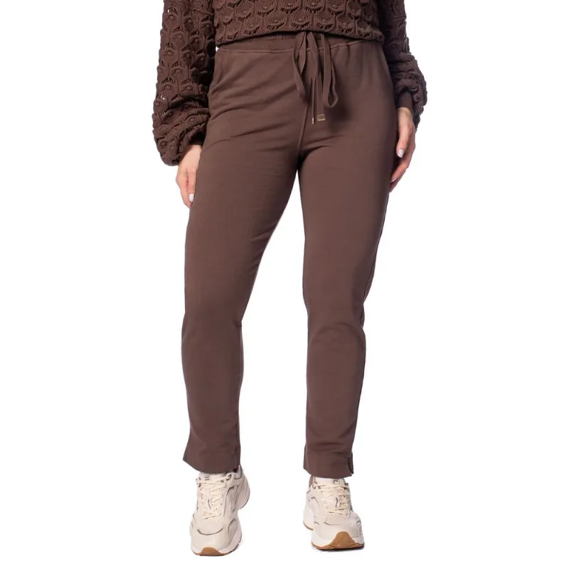 Calça Feminina Biamar Reta Moletom Marrom - G