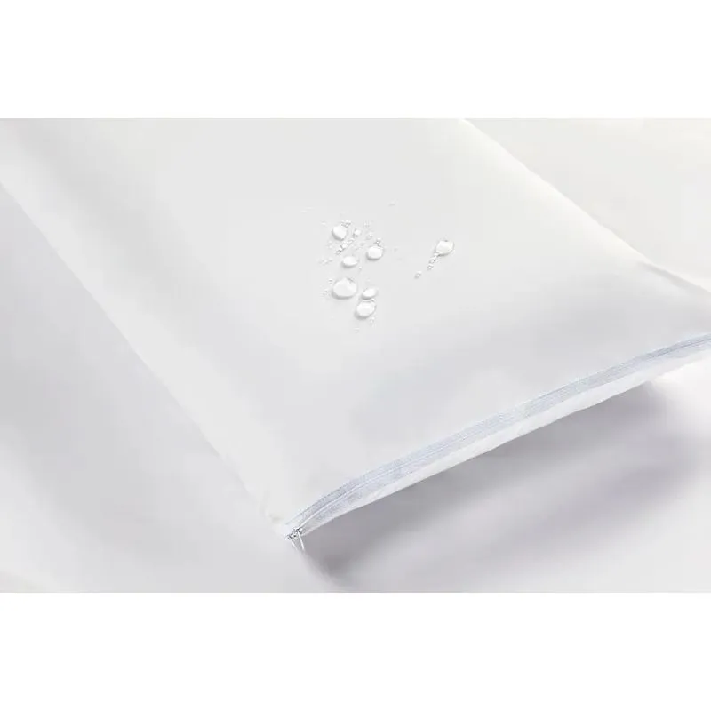 10x Kit 2 Capas Protetoras Impermeáveis 180 Fios Travesseir