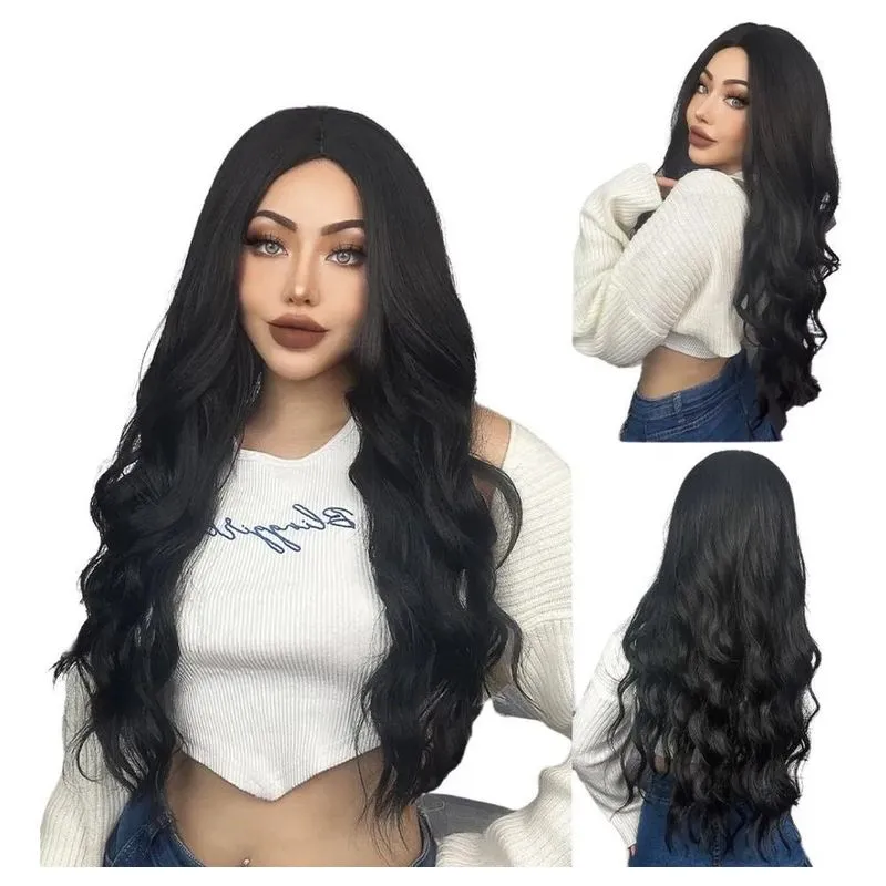 3x Peruca Lace Wig Organica Premium Levemente Ondulada 65