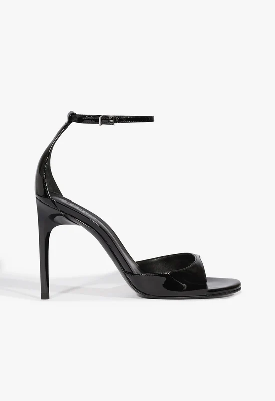 Scarlett Patent Sandal 7 / Black / Patent