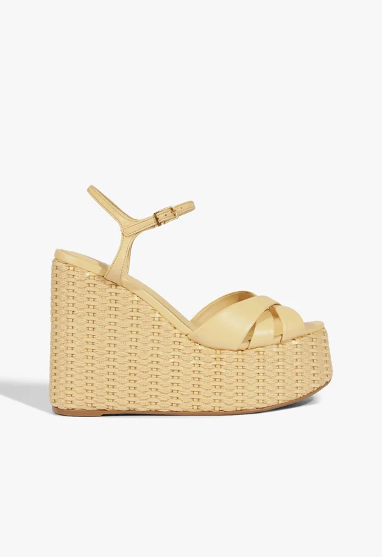Keefa Sandal 7.5 / Beige / Leather