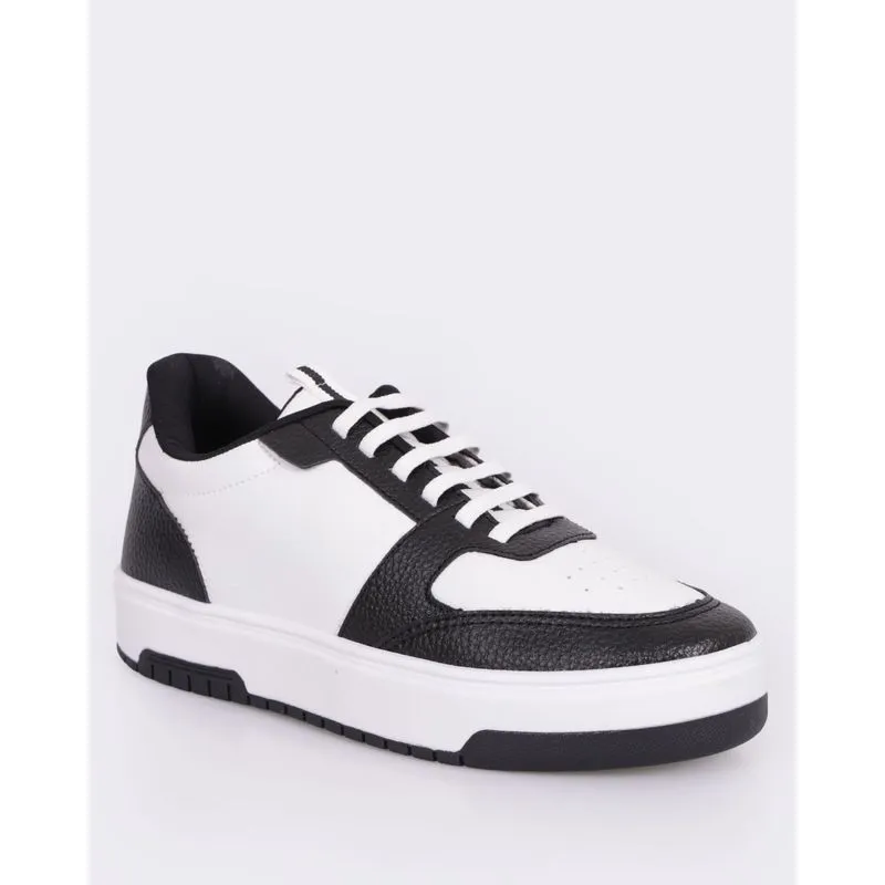 Tênis Feminino Casual Donatta Com Recortes Branco 35