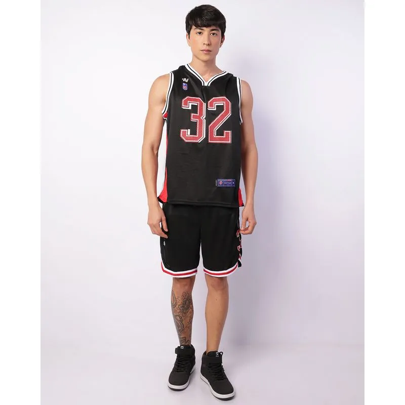 Bermuda Esportiva Masculina Basquete Com Bolsos Preta M