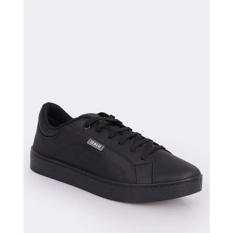 Tênis Feminino Casual Com Recortes Preto 37