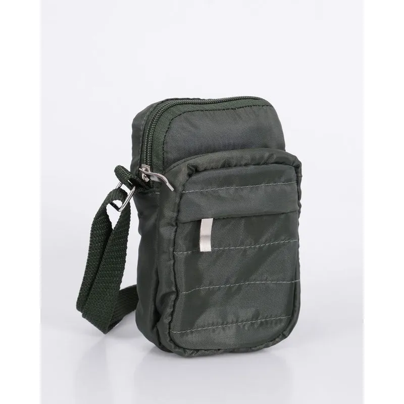 Bolsa Shoulder Bag Com Bolso Verde UN