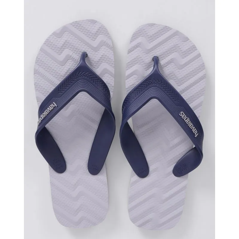 Chinelo Havaianas Masculino Track Waves Cinza 39/40
