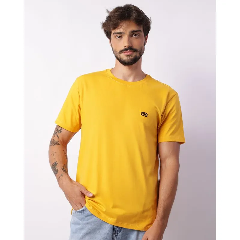 Camiseta Masculina Ecko Unlimited Manga Curta Amarela G