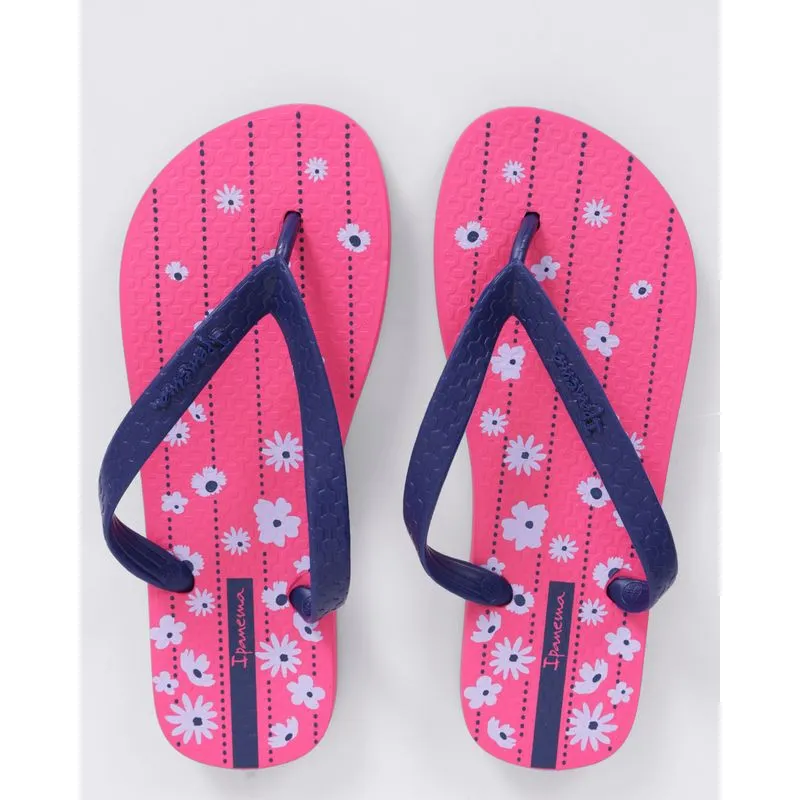 Chinelo Ipanema Feminino Happy Flores Rosa 35