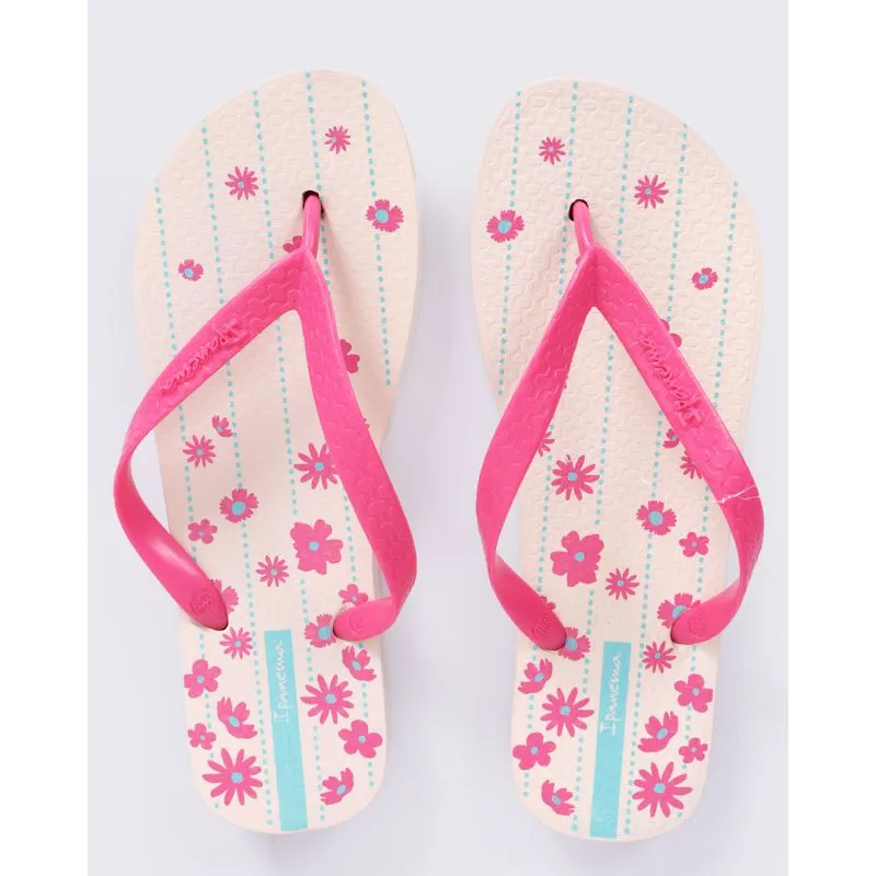 Chinelo Ipanema Feminino Happy Bege 33/34
